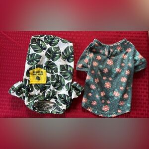 Dog Shirts - Tropical and Floral